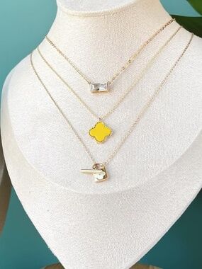Park Lane Lana Necklace NWT Yellow